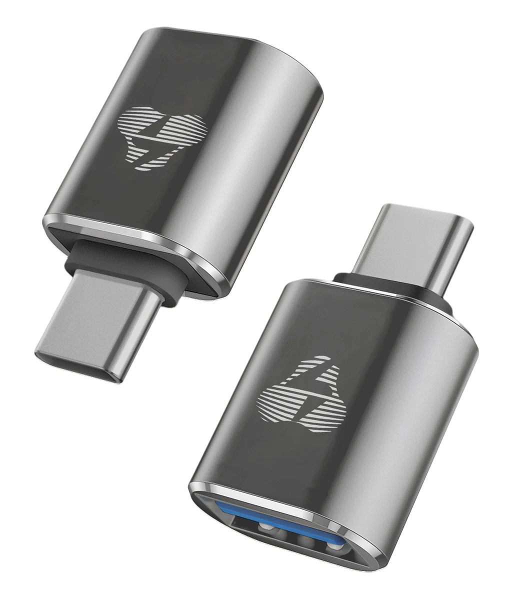Φωτογραφία προϊόντος: POWERTECH αντάπτορας USB-C σε USB 3.0 PTR-0148, 10 Gbps, 60W, γκρι