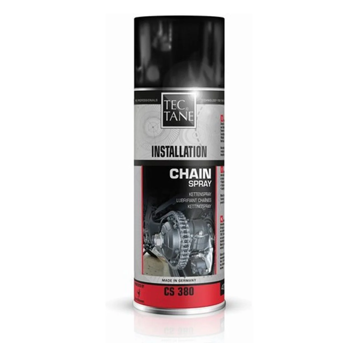 Φωτογραφία προϊόντος: TECTANE CHAIN SPRAY 400ml - Σπρέι Λίπανσης Αλυσίδων