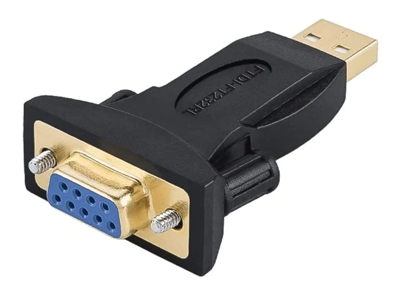Φωτογραφία προϊόντος: POWERTECH αντάπτορας USB 2.0 σε RS232 CAB-U152, PL2303TA, μαύρος