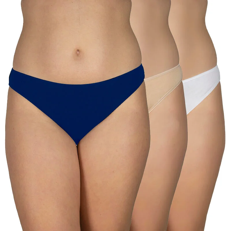 Φωτογραφία προϊόντος: AA UNDERWEAR AA-UNDERWEAR Tai Cotton 6 Τεμάχια Μπλε, Μπεζ + Λευκό