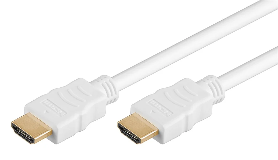 Φωτογραφία προϊόντος: GOOBAY καλώδιο HDMI 2.0 61021 με Ethernet, 4K/60Hz, 18 Gbps, 3m, λευκό
