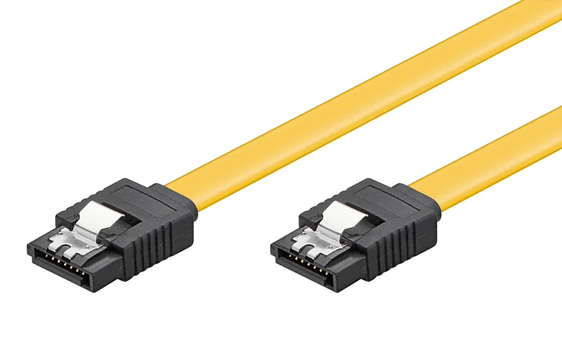 Φωτογραφία προϊόντος: POWERTECH καλώδιο SATA III CAB-W045, 6 Gb/s, 0.70m, κίτρινο