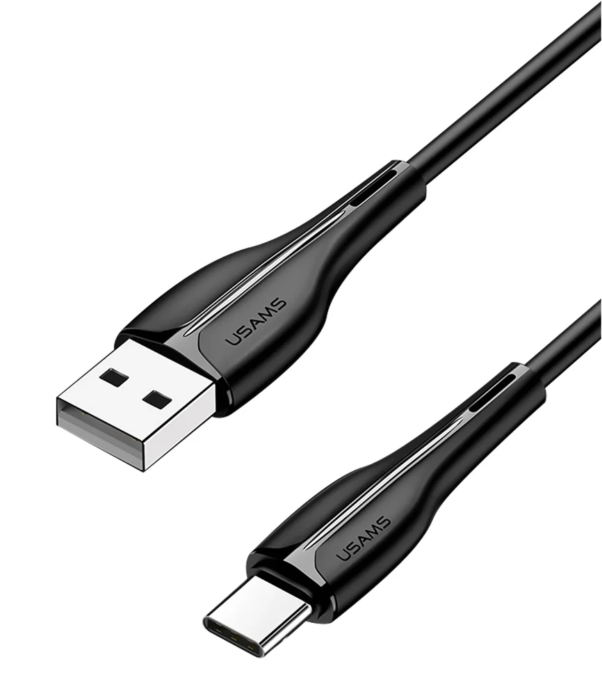 Φωτογραφία προϊόντος: USAMS καλώδιο USB-C σε USB US-SJ372, 10W, 1m, μαύρο