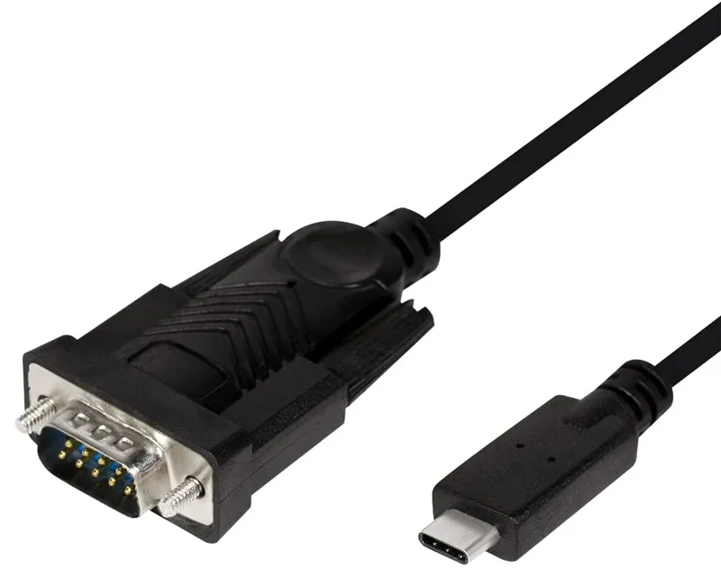 Φωτογραφία προϊόντος: POWERTECH καλώδιο USB-C σε σειριακή RS-232 CAB-UC061, 1.8m, μαύρο