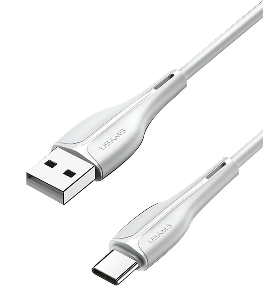 Φωτογραφία προϊόντος: USAMS καλώδιο USB-C σε USB US-SJ372, 10W, 1m, λευκό