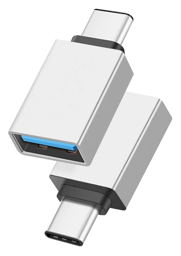 Φωτογραφία προϊόντος: POWERTECH αντάπτορας USB-C σε USB 3.0 PTH-062, 5Gbps, ασημί