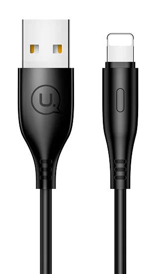 Φωτογραφία προϊόντος: USAMS καλώδιο Lightning σε USB US-SJ266, 10W, 1m, μαύρο