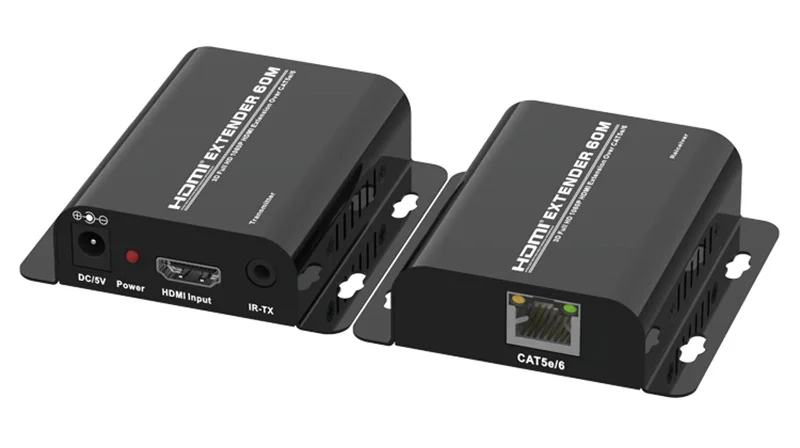 Φωτογραφία προϊόντος: POWERTECH HDMI video extender CAB-H148 μέσω καλωδίου RJ45, 1080p, 60m