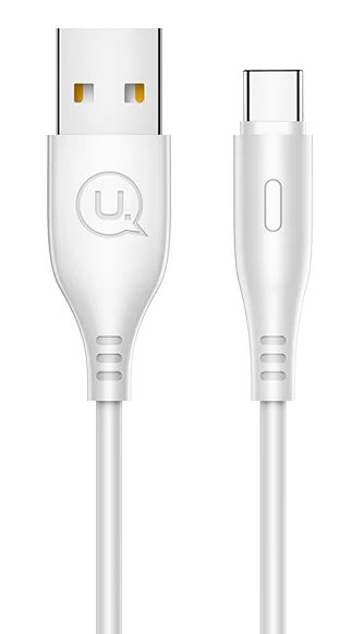 Φωτογραφία προϊόντος: USAMS καλώδιο USB-C σε USB US-SJ267, 10W, 1m, λευκό