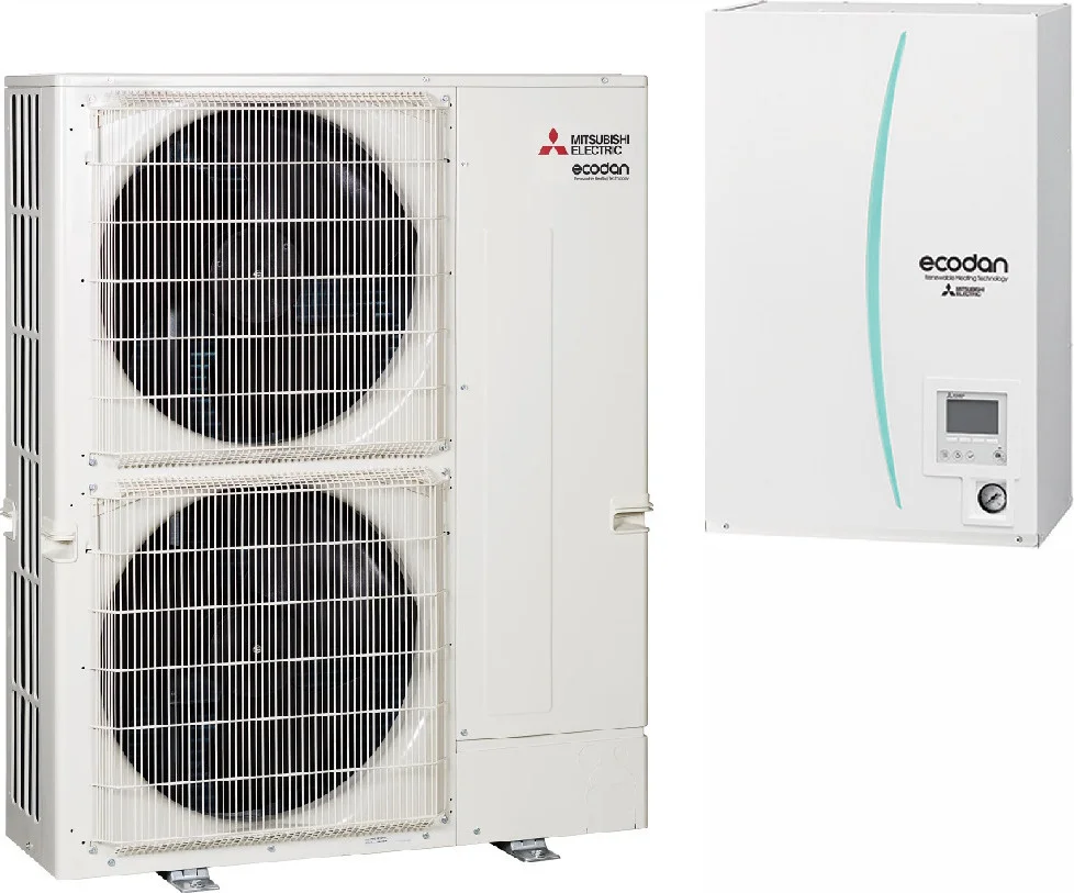 Φωτογραφία προϊόντος: Mitsubishi Electric ERSE-YM9ED / PUHZ-SHW230YAA Αντλία Θερμότητας 23kW Τριφασική 60°C Split