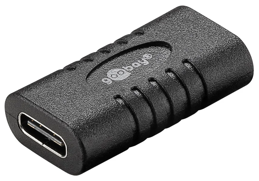 Φωτογραφία προϊόντος: GOOBAY αντάπτορας USB-C 45401, θηλυκό σε θηλυκό, 5Gbit/s, 60W, μαύρος