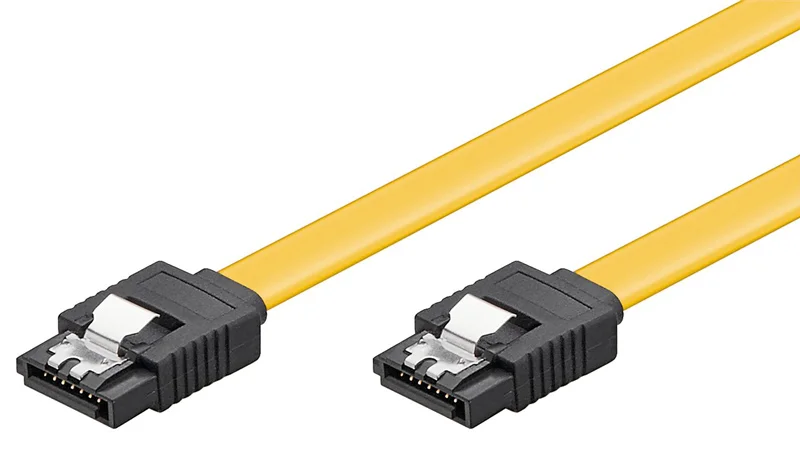 Φωτογραφία προϊόντος: GOOBAY καλώδιο SATA 95019, 6Gbps, 0.3m, κίτρινο