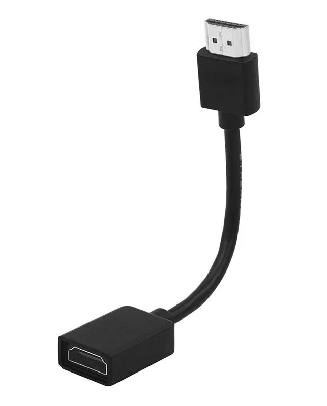 Φωτογραφία προϊόντος: POWERTECH αντάπτορας HDMI CAB-H167, 4K/60Hz, 0.10m, μαύρος