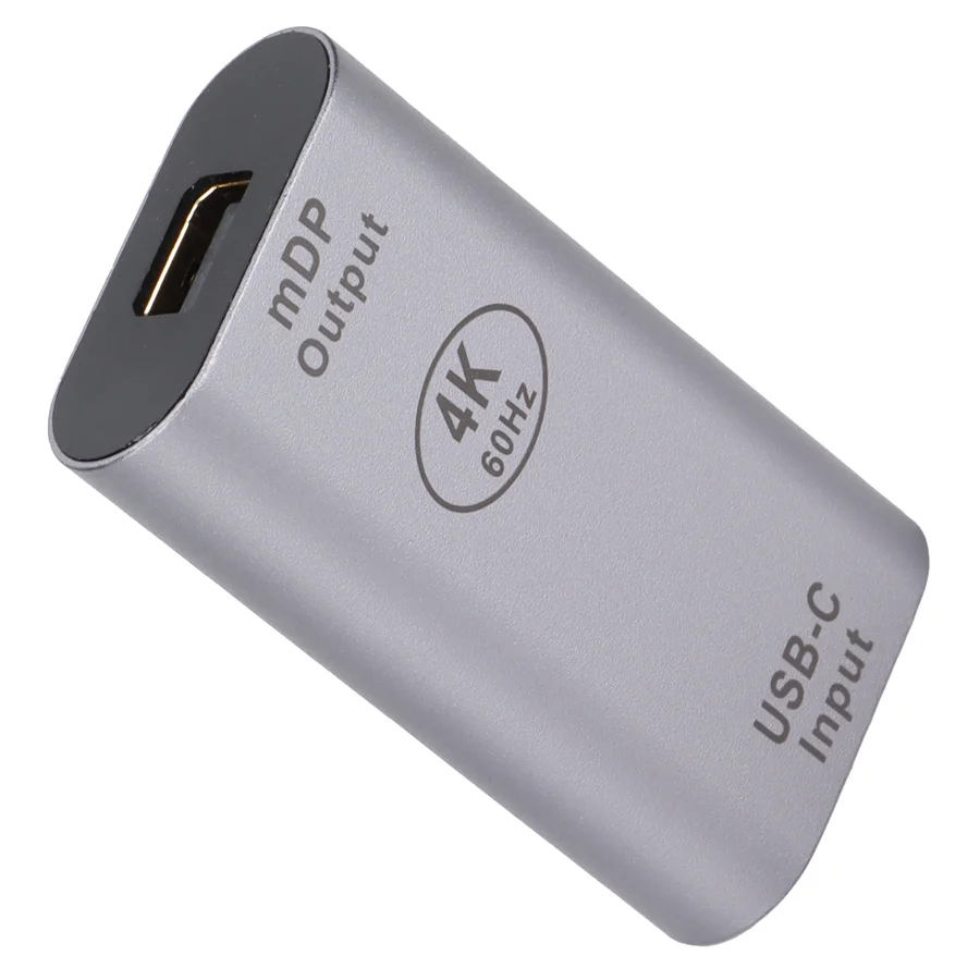 Φωτογραφία προϊόντος: POWERTECH αντάπτορας USB-C σε Mini DisplayPort PTH-098, 4K/60Hz, γκρι