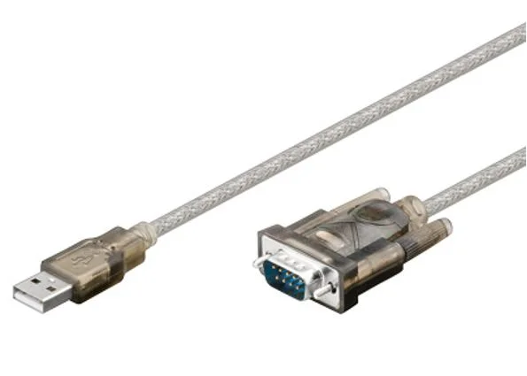 Φωτογραφία προϊόντος: GOOBAY καλώδιο USB σε RS-232 68875, 1 Mbit/s, 1.5m, διάφανο