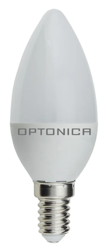 Φωτογραφία προϊόντος: OPTONICA LED λάμπα candle C37 1426, 5,5W, 4500K, E14, 450lm