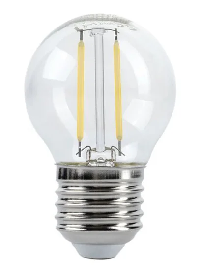 Φωτογραφία προϊόντος: OPTONICA LED λάμπα G45 1866, Filament, 2W, 2700K, 200lm, E27
