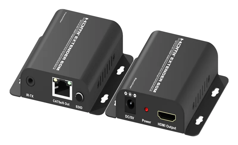 Φωτογραφία προϊόντος: POWERTECH HDMI video extender CAB-H114 μέσω καλωδίου RJ45, 1080p, 60m