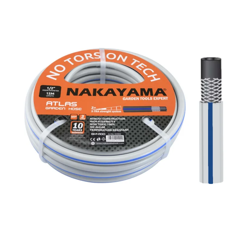 Φωτογραφία προϊόντος: NAKAYAMA GH4100 ΛΑΣΤΙΧΟ ATLAS 3 ΕΠΙΣΤΡΩΣΕΙΣ 25Μ 1/2 (ΓΚΡΙ-ΣΙΕΛ)
