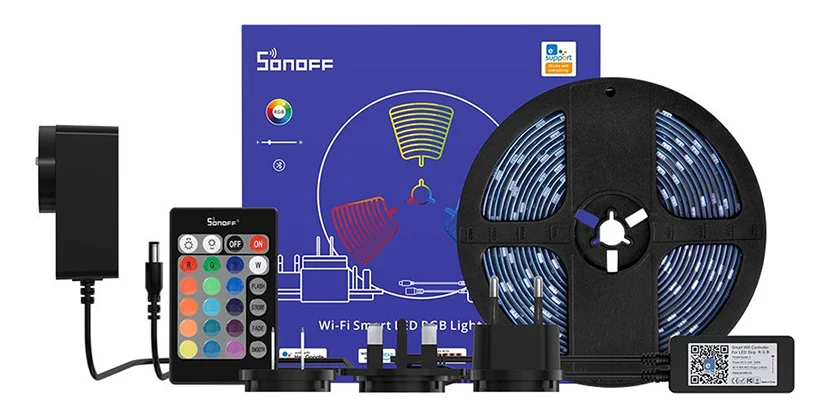 Φωτογραφία προϊόντος: SONOFF smart LED καλωδιοταινία L2-5M, αδιάβροχη, RGB, WiFi & BT, 5m