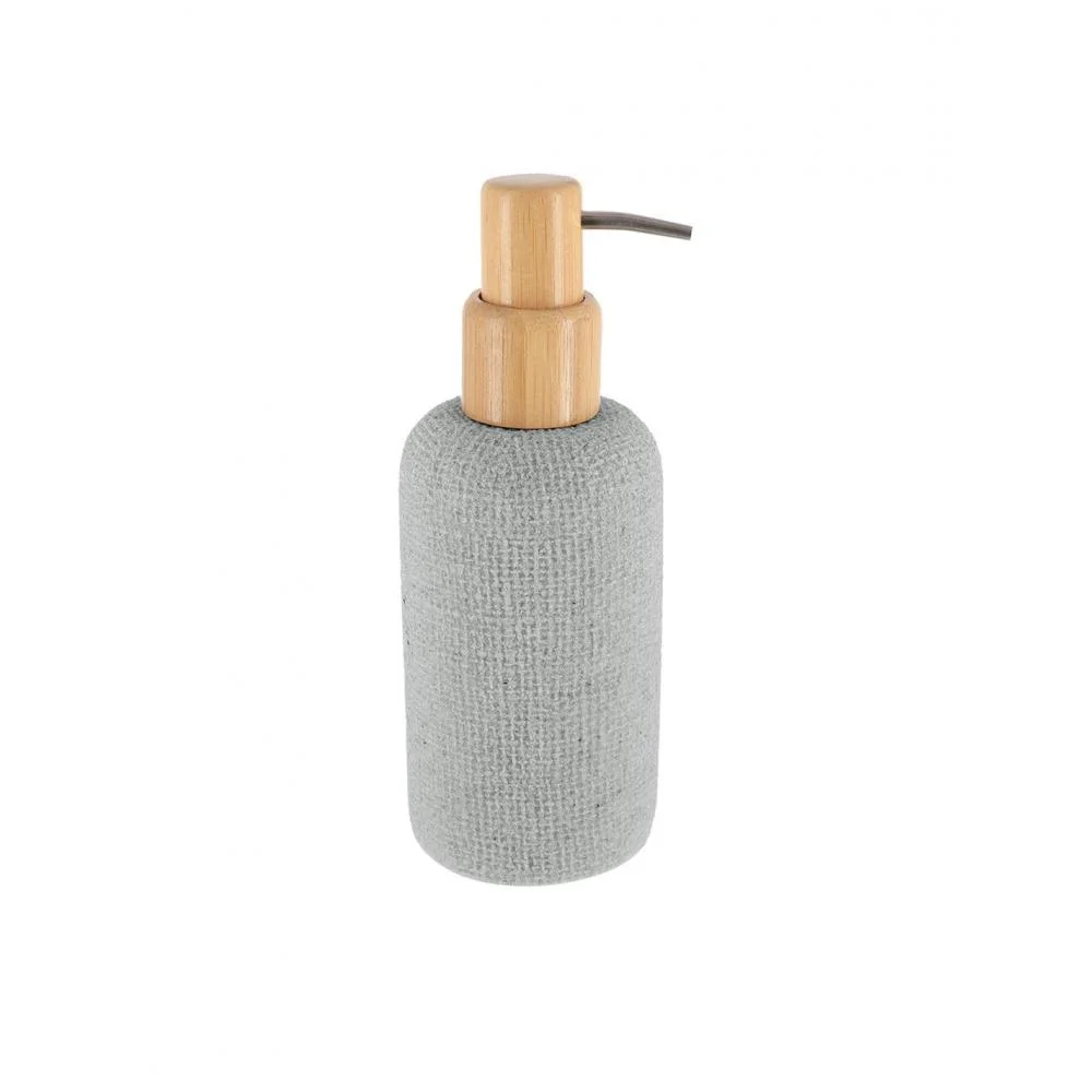 Φωτογραφία προϊόντος: Plastona Dispenser polyresin γκρι με αντλία bamboo