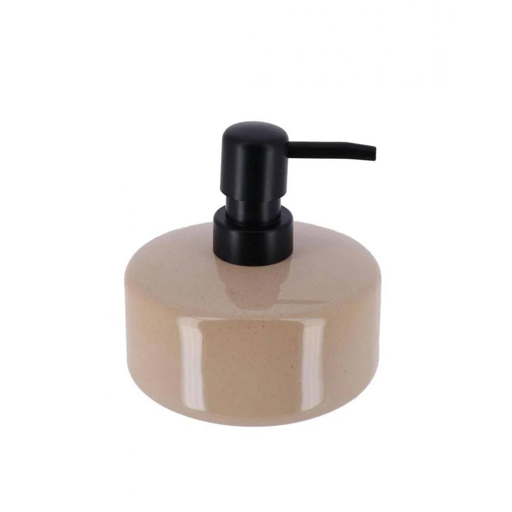 Φωτογραφία προϊόντος: Plastona Dispenser κεραμ. Μπεζ 400ml/Φ 11 H 13.5 cm
