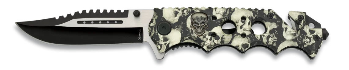 Φωτογραφία προϊόντος: Σουγιάς SKULL 3D 8.7cm | ALBAINOX