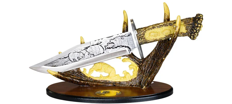 Φωτογραφία προϊόντος: ALBAINOX Tole10 (32676) Ornament knife with stand