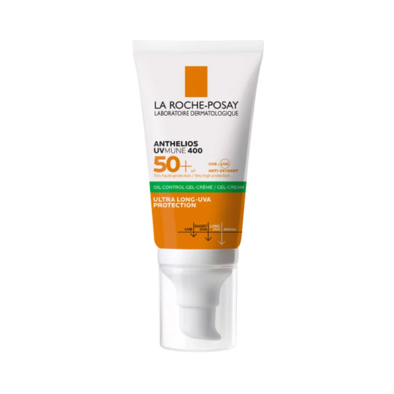 Φωτογραφία προϊόντος: LA ROCHE-POSAY Anthelios UVMUNE 400 Oil Control Gel Cream SPF50+ Αντηλιακή Κρέμα Προσώπου για Ματ Αποτέλεσμα (50ml)