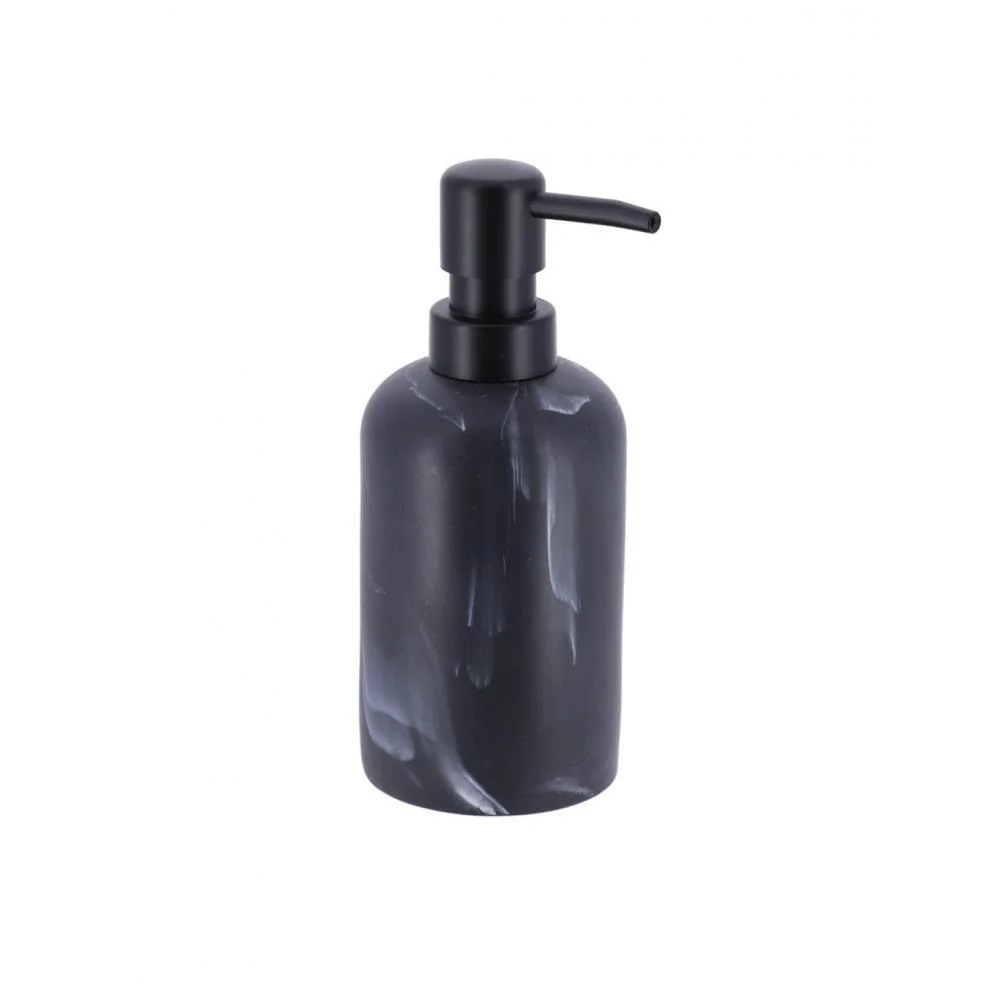 Φωτογραφία προϊόντος: Dispenser marble μαύρο 300ml/7,3x17,5cm