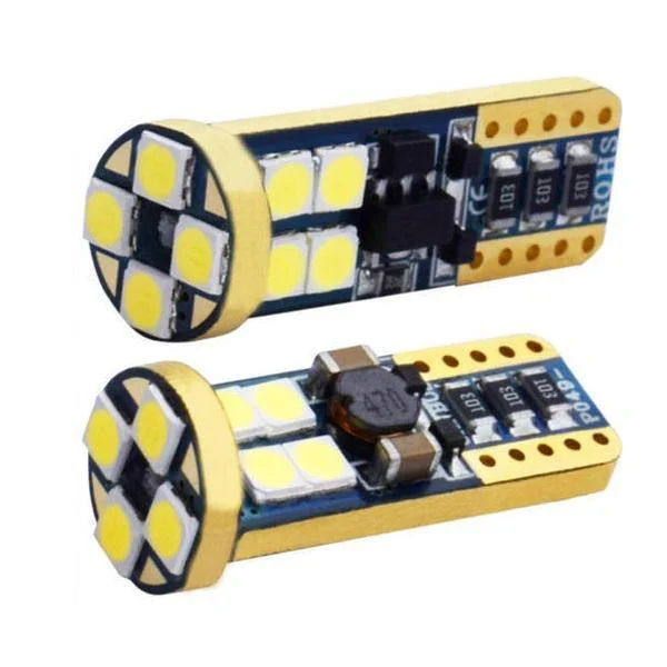 Φωτογραφία προϊόντος: OEM T10 Can Βus 12 SMD 2835 White 12V 2τμχ