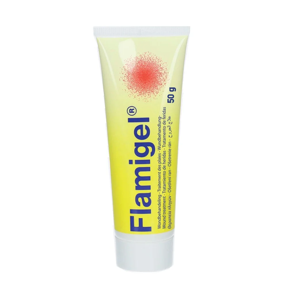 Φωτογραφία προϊόντος: Galenica Flamigel® Υδροενεργό Επίθεμα σε Μορφή Gel για την Αντιμετώπιση Εγκαυμάτων & Μικρών Πληγών 50g
