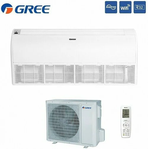 Φωτογραφία προϊόντος: Gree GUD100ZD/A-T / GUD100W/NhA-X Επαγγελματικό Κλιματιστικό Inverter Δαπέδου-Οροφής 34100 BTU με Ψυκτικό Υγρό R32