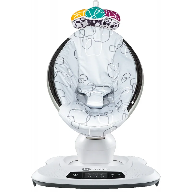 Φωτογραφία προϊόντος: 4moms MamaRoo Silver Plush Version4 Κούνια Ρηλάξ