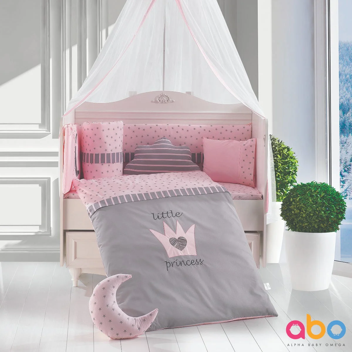 Φωτογραφία προϊόντος: Abo Little Princess Σετ Προίκας 9 τμχ 70*140