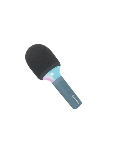 Φωτογραφία προϊόντος: Kidywolf Μικρόφωνο Karaoke επαναφορτιζόμενο με φως +amp; bluetooth- Επιλέξτε χρώμα