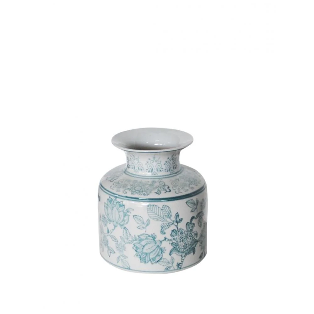 Φωτογραφία προϊόντος: Plastona Βάζο celadon green porc.flower 18x20cm