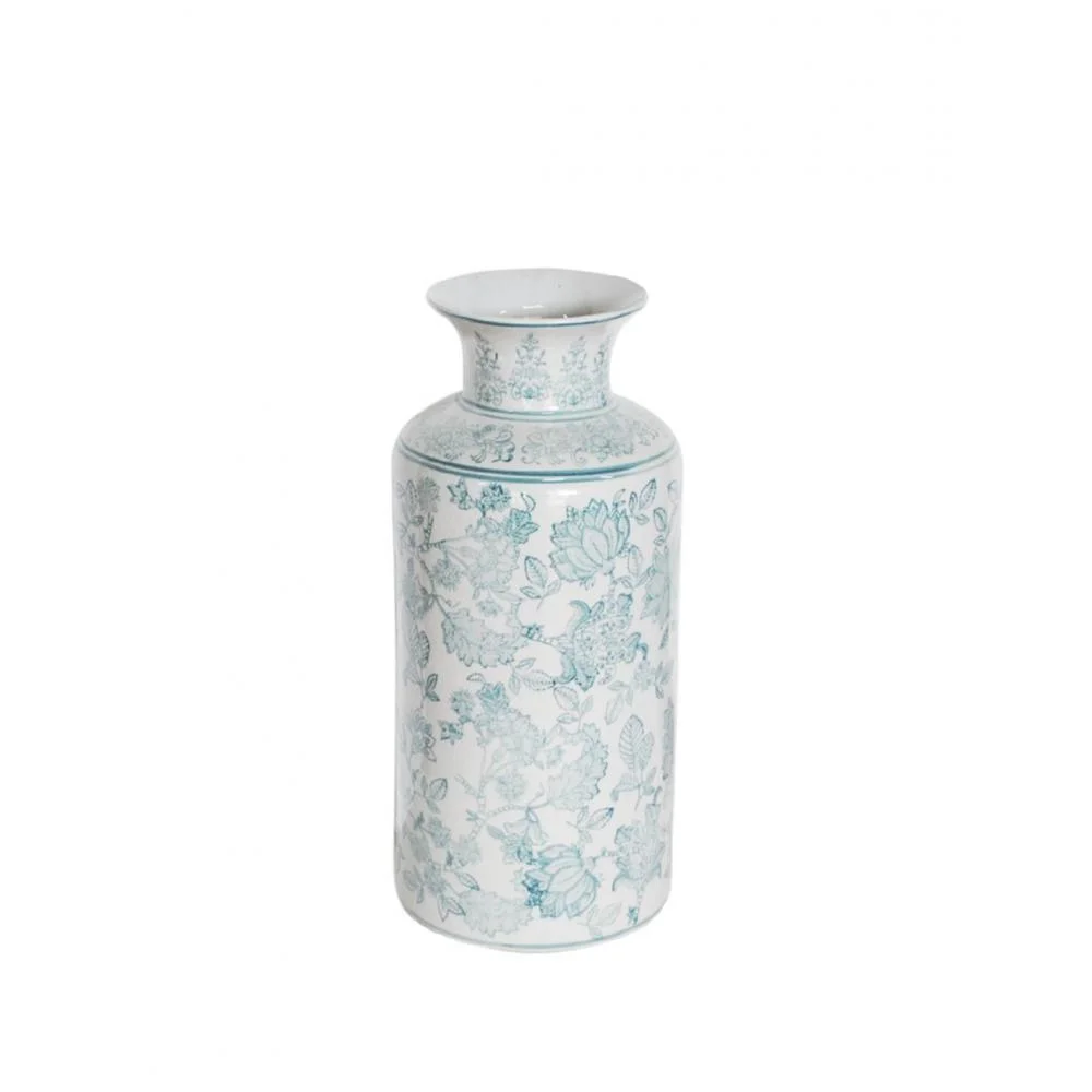Φωτογραφία προϊόντος: Plastona Βάζο celadon green porc.flower 18x41cm
