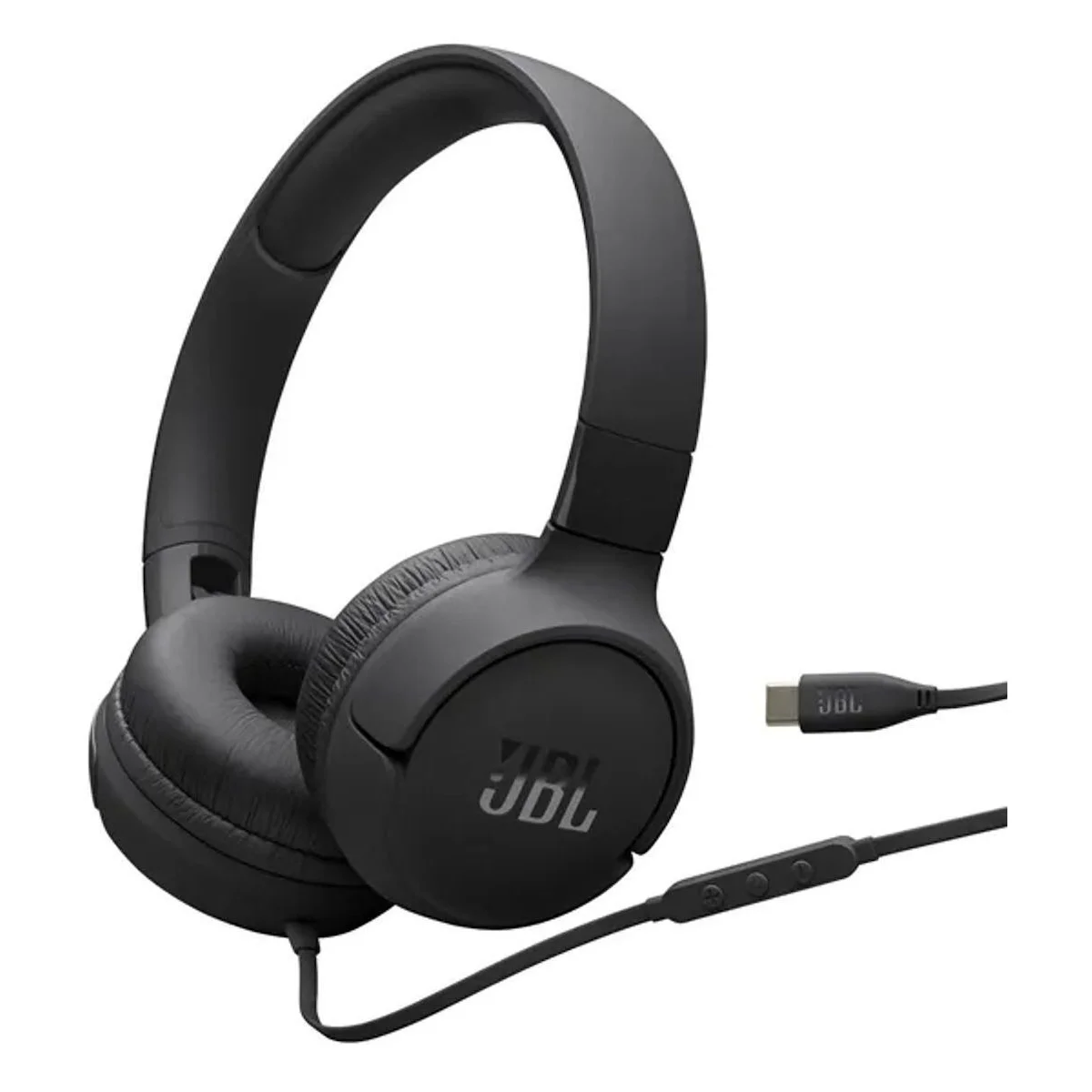 Φωτογραφία προϊόντος: JBL Tune 520C, On-Ear Wired Headphones, USB-C, Hi-Res, (Black)