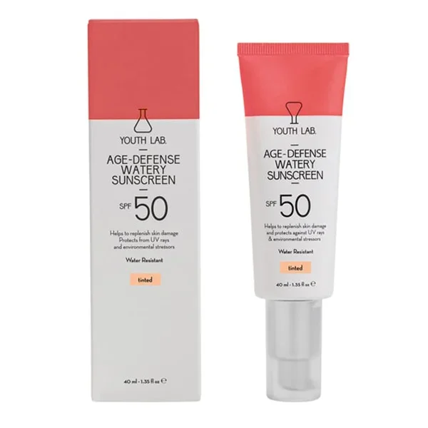 Φωτογραφία προϊόντος: Youth Lab Age-Defense Watery Sunscreen SPF50 40ml - Tinted