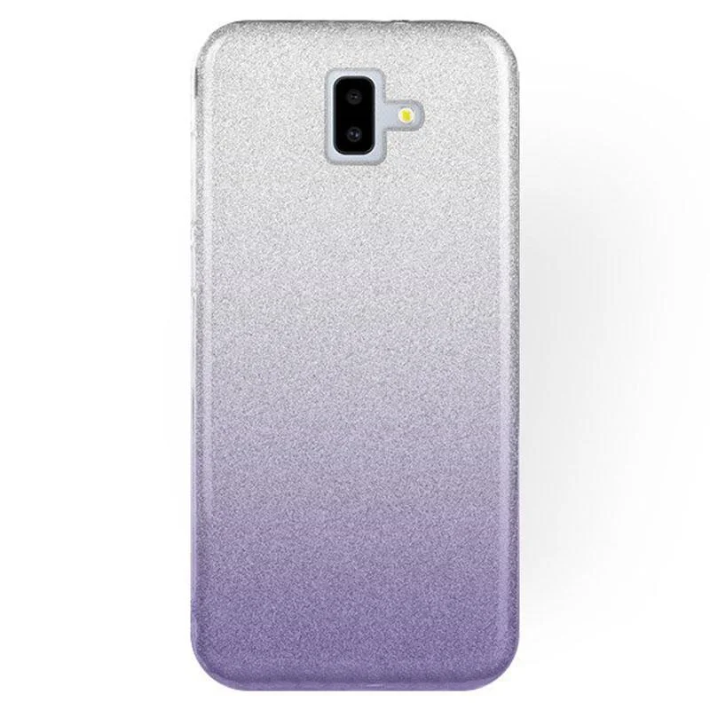 Φωτογραφία προϊόντος: Forcell Shine Cover Hard Case Clear / Violet (Samsung Galaxy J6 Plus 2018)