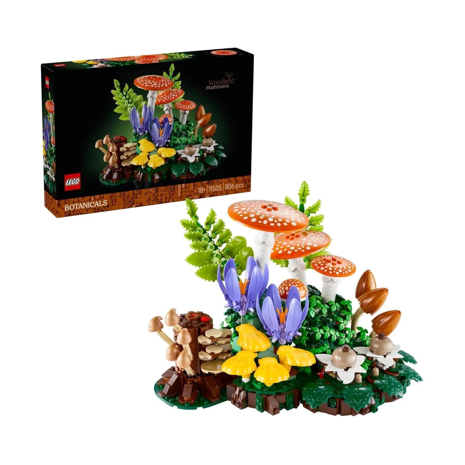 Φωτογραφία προϊόντος: LEGO Botanicals: Woodland Mushrooms (11505)