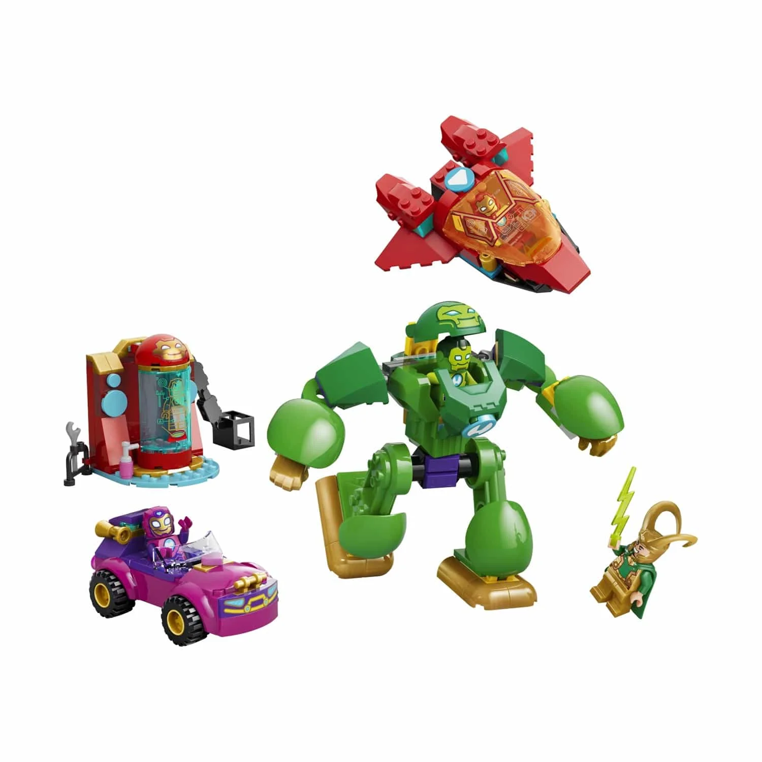Φωτογραφία προϊόντος: LEGO Marvel: Iron Man and His Awesome Friends Loki vs. Team Iron Man (11211)
