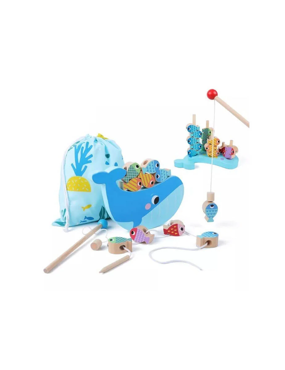 Φωτογραφία προϊόντος: Tooky toy Παιχνιδι ψαρέματος πολλαπλών δραστηριοτήτων