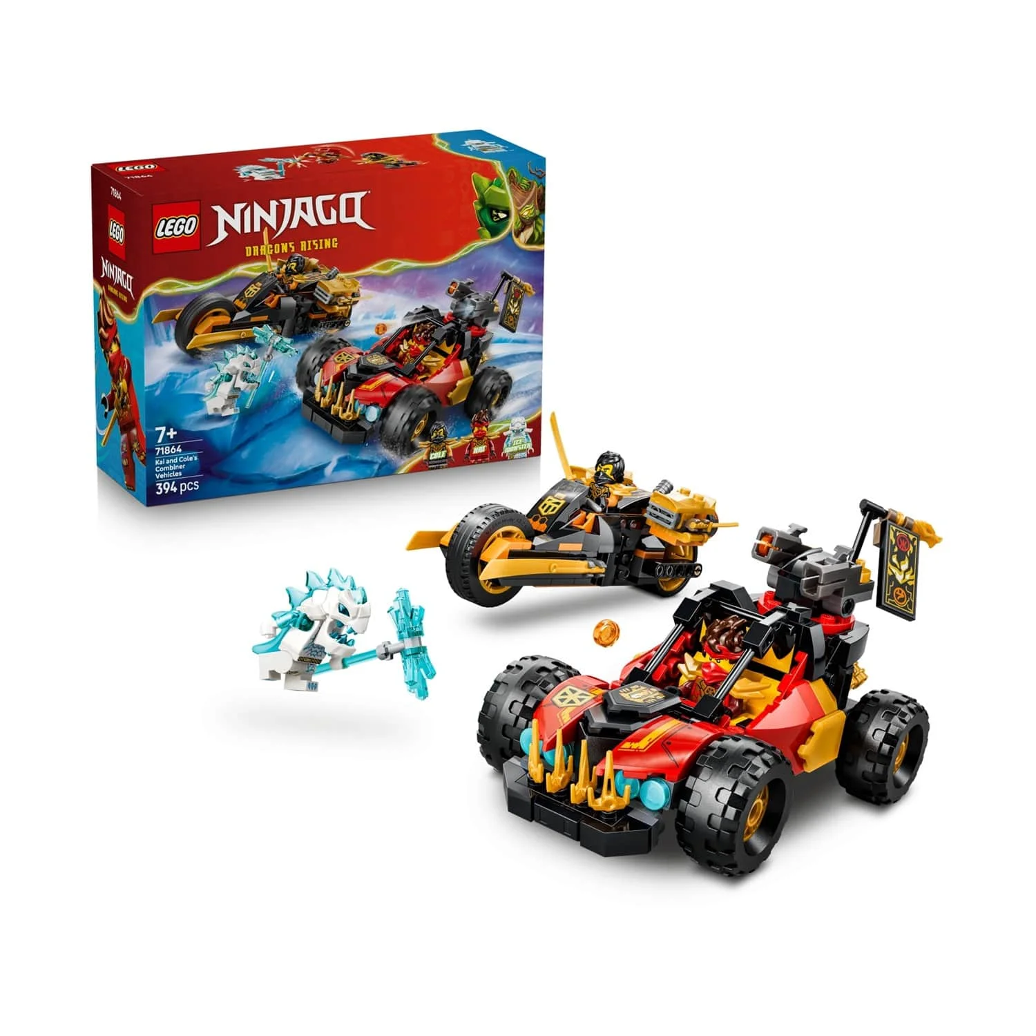 Φωτογραφία προϊόντος: Lego NINJAGO: Kai and Cole’s Combiner Vehicles (71864)
