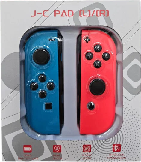 Φωτογραφία προϊόντος: J-C Pad Ασύρματο Gamepad για Switch Red/Blue