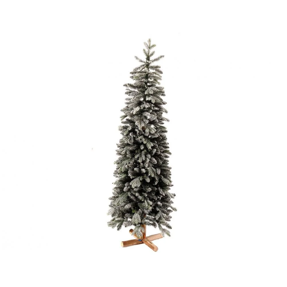 Φωτογραφία προϊόντος: Plastona Δένδρο Arcalod snow w/glitter ξυλινη βάση 2,1Μ