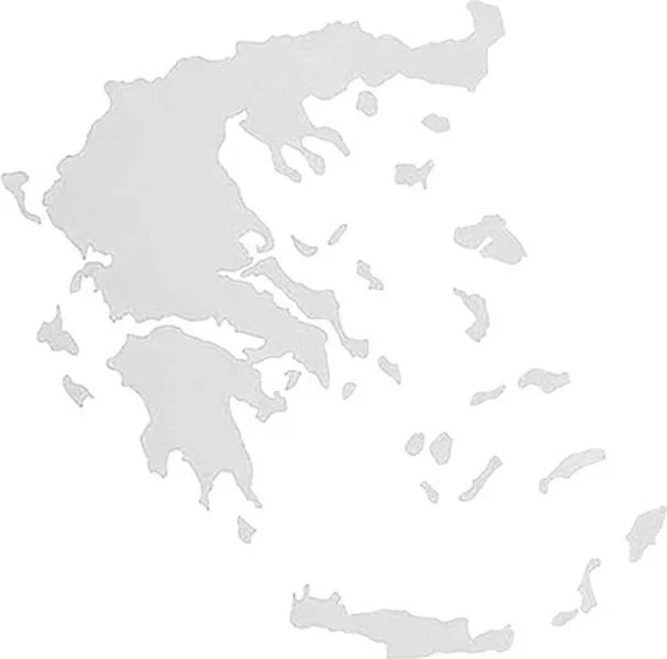 Φωτογραφία προϊόντος: Auto GS Αυτοκόλλητο χάρτης Ελλάδας λευκός 11x9cm 1τμχ