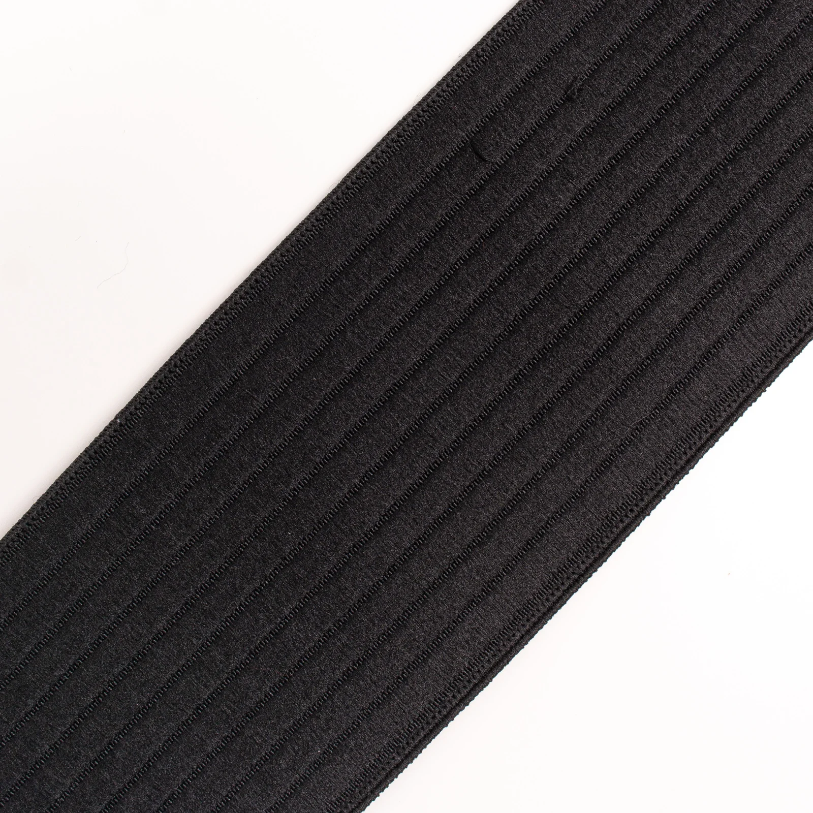 Φωτογραφία προϊόντος: Elastic Tape Belt Satin Black 8 Cm