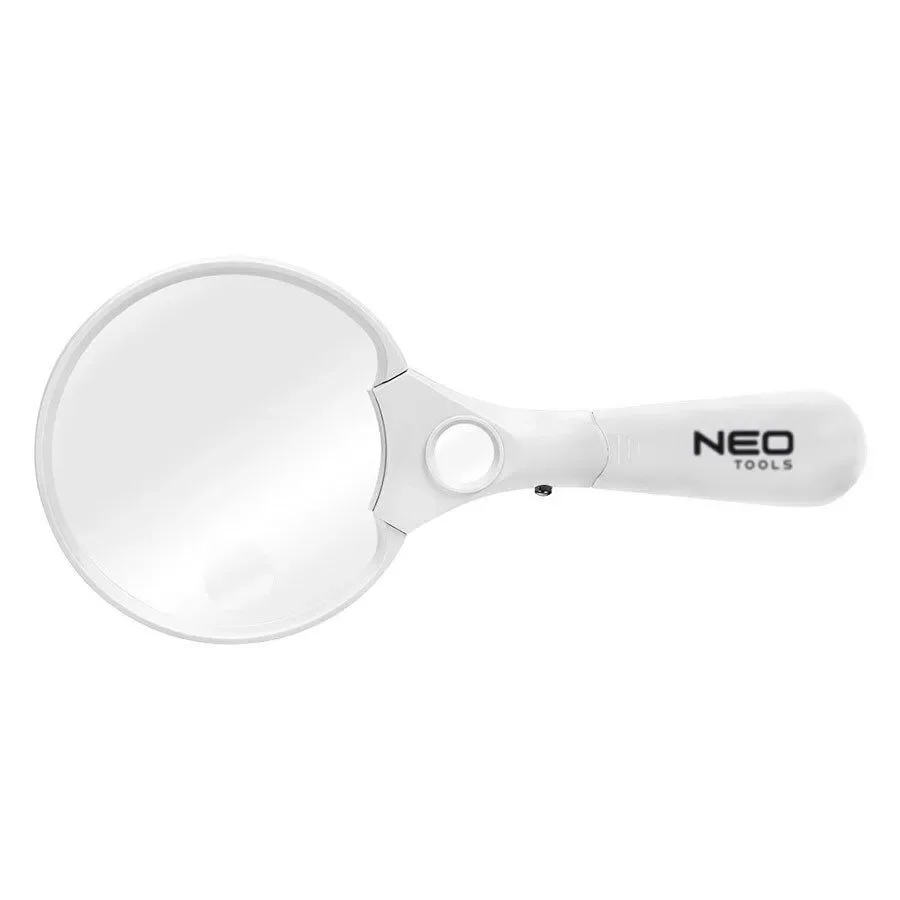 Φωτογραφία προϊόντος: NEO TOOLS Μεγεθυντικός φακός χειρός με LED 06-129